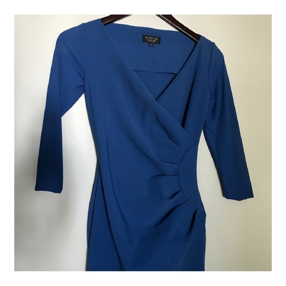chiara boni blue dress